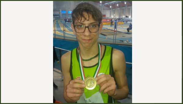 COMPLIMENTI ALL'ATLETA DI LAVELLO MICHELE PER IL RISULTATO OTTENUTO AI CAMPIONATI ITALIANI INDOOR 2016!