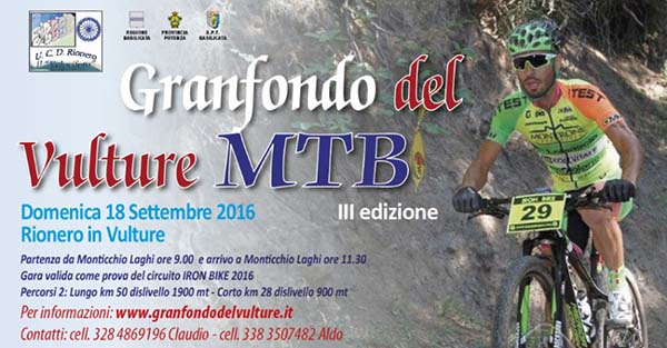 Locandina Marathon del Vulture 31072016