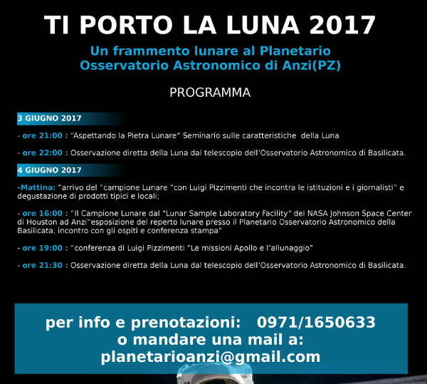 PROGRAMMA PLANETARIO