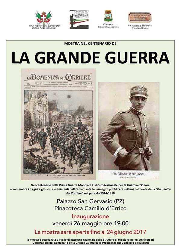 Pinacoteca - la grande guerra - maggio 2017