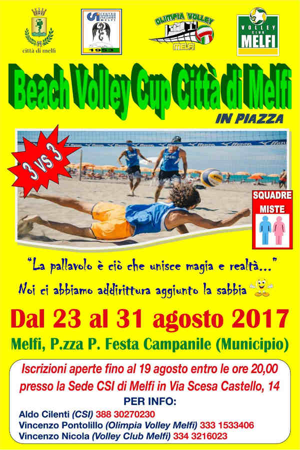 locandina beach volle